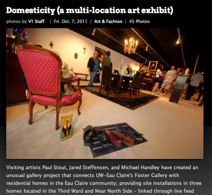 Domesticity (a multi-location art exhibit)